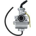 Carburateur pz20 20mm carburateur avec valve manuelle pour moteur de poche 4 temps 50cc 70cc 90cc 110cc ...