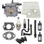 Carburateur de rechange avec filtre  air pour trononneuses stihl 024, 026, ms240, ms260, 024av et 024s. ...