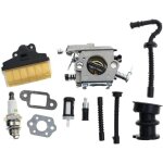 Carburateur pour tron�onneuse stihl 021 023 025 ms210 ms230 ms250 avec filtre � air 1123 160 1650 et ...