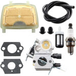 Carburateur avec tuyau � essence kit de r�paration pour tron�onneuse ms171 ms181 ms201 ms211 ms 181 171 ...