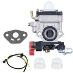 Carburateur compatible avec walbro type wyj 26cc - 33cc d�broussailleuses et tondeuses � gazon avec entretoise ...