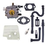 Carburateur wt - 194 avec remplacement de filtre � air pour stihl 024 026 ms240 ms260 024av 024s remplacement ...