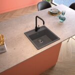 Carea - evier � encastrer essentia gris b�ton