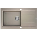 Carea - �vier � encastrer om�ga 1 giga bac sable