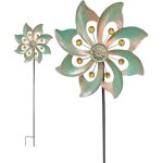 Carillon olien, moulin  vent en mtal, moulin  vent de jardin, carillon olien cintique 3d pour dcoration ...