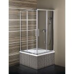 Carmen vitrine carrée 800x800x1650mm, verre clair Carmen vitrine carrée 800x800x1650mm, verre clair