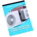 Cbm - carnet d'entretien pac climaconcept - 50 feuilles