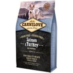 Carnilove saumon&dinde chiots - croquettes pour chiots - 4 kg