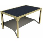 Carport bois ? 5m x 3m ? ind�pendante ? sens largeur ? livraison comprise