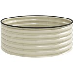 Carr� potager empilable - sur�lev� avec mini - serre en acier pour balcon - terrasse - 120x120x43cm