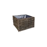 Jany france - carré potager en noisetier - dimensions l. 80xi. 80xh. 60 cm - made in europe Jany france - carré potager en noisetier - dimensions l. 80xi. 80xh. 60 cm - made in europe