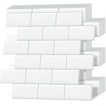 [jamais utilis�] carreaux adh�sifs �pais, carreaux muraux auto - adh�sifs, cr�dence de cuisine style ...