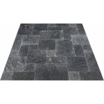 Carrelage marbre bluestone ? bleu ? opus 4x1, 2cm ? aspect vieilli ? surface 0, 74 m� pour sols int�rieurs ...