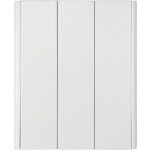 Carrelage mur ceramic connection white mate 1x30 cm