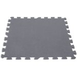 Carrelages de piscine - tapis puzzle - 50x50 cm - 8 pices - gris - intex