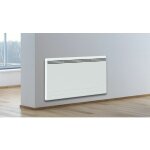 Carrera - jamais utilis] radiateur a inertie fonte double coeur fonte + film lcd 2000w - plat
