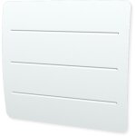 Carrera - radiateur � inertie fonte + film 1500w - horizontal - bombe - blanc