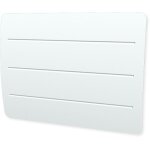 Carrera - radiateur � inertie fonte + film 2000w - horizontal - bombe - blanc