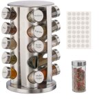 Carrousel a epices rotatif avec 20 pots