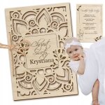 Carte de baptme personnalise pour une fille, un garon, un cadeau