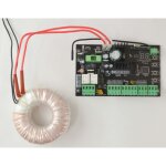Carte de gestion - q20s et son transformateur pour portail coulissant - moteur 24v - 1491