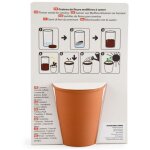 Carte message - bisous fleuris - mellif�res