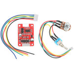 Carte pilote de moteur sans balais 30 w, redresseur souple int�gr�, surintensit�, connexion invers�e, ...