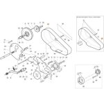 Carter moteur emak original 68650020b
