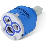 Cartouche céramique, 40mm cartouche robinet adapté au robinet de cuisine et au robinet de lavabo Cartouche céramique, 40mm cartouche robinet adapté au robinet de cuisine et au robinet de lavabo