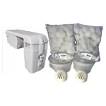 Easyfilter - 2 x cartouche easyballes compatible filtrinov mx18 / 25 ( 2 sacs de balles filtrantes + ...