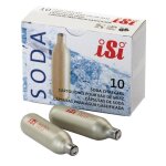 Cartouches d'eau de seltz isi pour siphon à eau - boîte de 10 Cartouches d'eau de seltz isi pour siphon à eau - boîte de 10