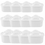 Cartouche filtrante pour carafe pack 12 filtres � eau universel pour brita maxtra carafe filtrante bouilloire ...