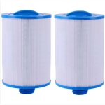 Cartouche filtrante jacuzzi en deux parties pour spas, unicel 6ch - 940, pleatco pww50p3, pr� - �cumeur ...