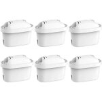Cartouche filtre eau, remplacement pour brita maxtra plus, recharge marella carafe filtrante?6pcs?