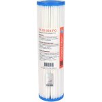 Cartouche pf - 20 - 934 - po sdiment plisse 9''3 / 4 - filtre 20 m - crystal filter