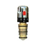 Alovez - cartouche de rechange thermostatique pour mitigeur de baignoire et douche en laiton massif plaqu ...