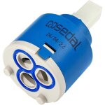 Cartouche de robinet en c�ramique sedal pour mitigeur de remplacement de 40 mm