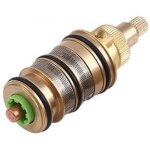 Cartouche thermostatique et poign�e en laiton pour le bain pour mitigeur m�langeur barre de douche robinet ...