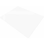 Sous - main tapis de bureau antidrapant transparent 50 x 65 cm