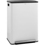 Casabel poubelle cuisine, poubelle salle de bain tri selectif 60l