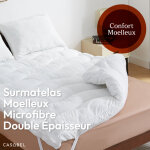 Casabel surmatelas nuage 120 x 200 cm extra �pais