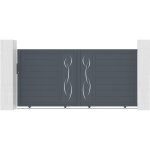 Casanoov - portail aluminium coulissant life 300x140cm