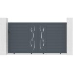 Casanoov - portail aluminium coulissant life 300x160cm