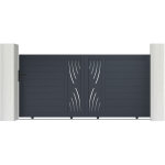 Casanoov - portail aluminium coulissant veleta 300x140cm
