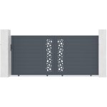 Casanoov - portail aluminium coulissant sunny 350x160cm