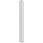 Casanoov - poteau eifel 15x15cm aluminium h. 190cm blanc mat