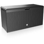 Prosperplast - casaria coffre de rangement xxl 290 l roulettes poignes coussins accessoire malle jardin ...