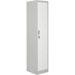 Casier en mtal armoire vestiaire gymnase salle de sport cole blanc et gris athlete