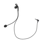 Casque d'arbitre ejeas, couteurs intra - auriculaires avec microphone de remplacement pour interphone ...