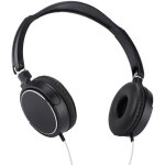 Casque audio filaire compact et pliable, st�r�o hifi, avec arceau, noir
